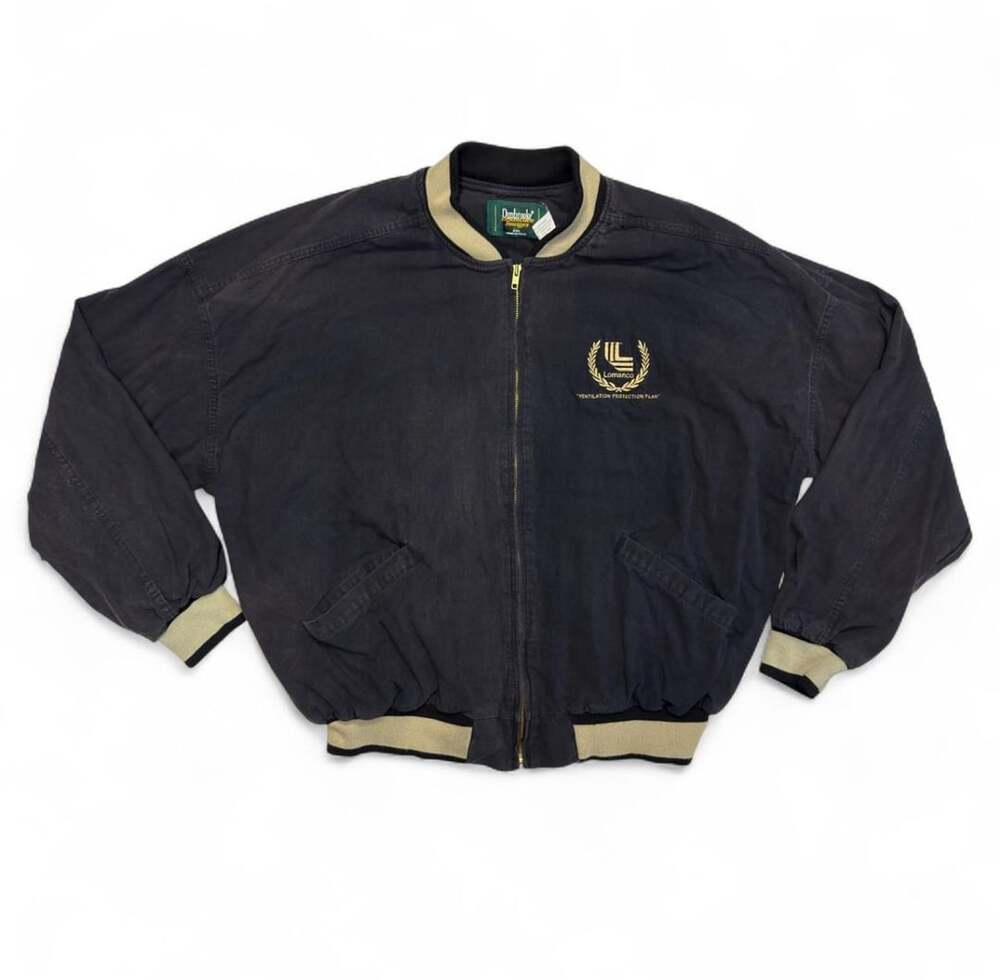 Dunbrooke Distinctive Images Bomber Jacket Size 2XL Black